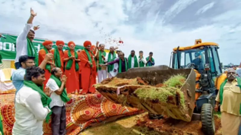Farmers Launch Silt Festival at Tungabhadra Reservoir in Karnataka