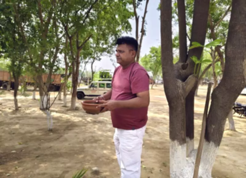 Fatehabad SHO Prahlad Singh Turns Police Station into Green Oasis