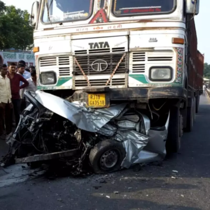 Father-Daughter Die in Head-On Collision with Truck in Pathanamthitta