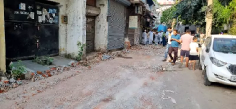 Fear Grips Hauz Rani Streets Two Days After Deadly Inferno