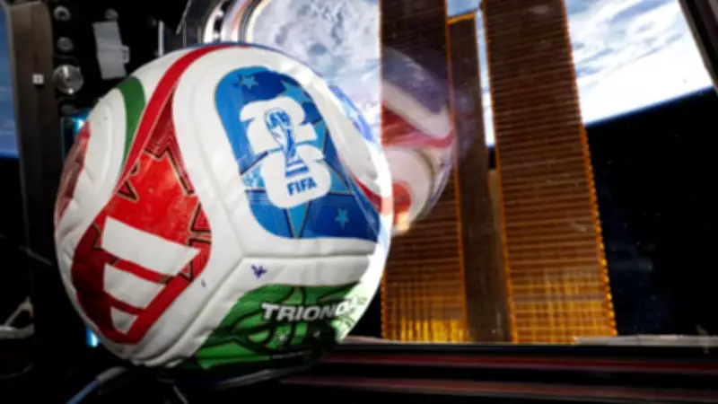 FIFA World Cup 2026 Match Ball Tested in Space by ISS Astronauts
