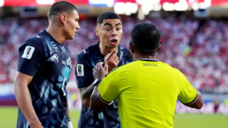 FIFA World Cup 2026: Miguel Almiron first red card for mouth-covering rule