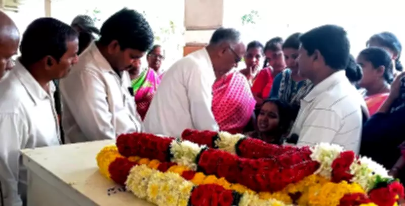 Final Rites of Chief Engineer Killed in US Attack in Gulf of Oman Held in Vizag