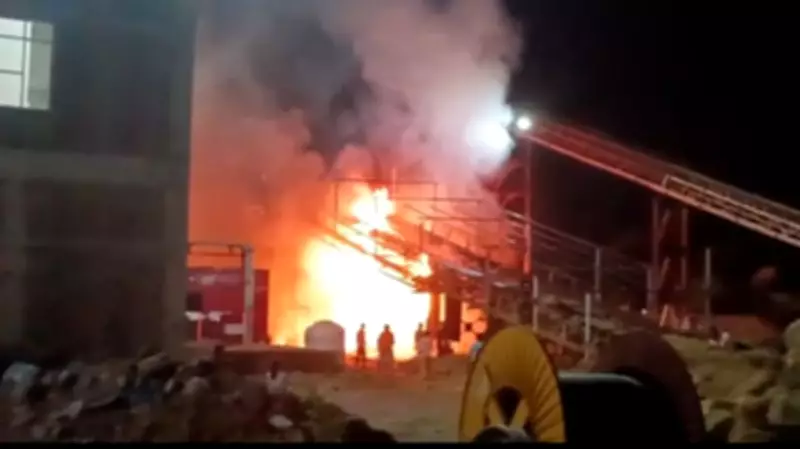 Fire at Ethanol Plant in Nalagarh's Aduwal Village Causes Rs 15 Lakh Loss