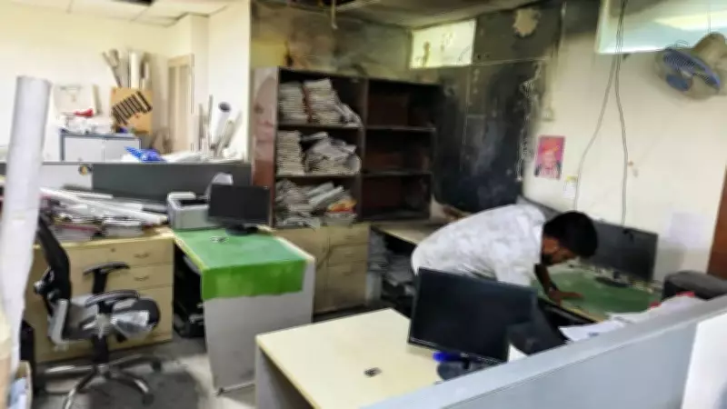 Fire at Thane Municipal Corporation HQ Damages Critical Records, Political Row Erupts