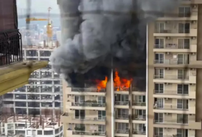 Fire Breaks Out at Noida High-Rise, 200 Evacuated; No Injuries Reported