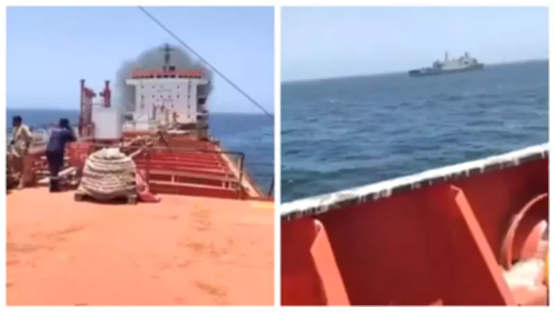 Fire Breaks Out on Oil Tanker with 24 Indian Crew Members