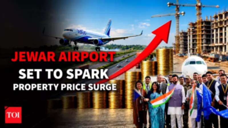 First Flight Lands at Jewar Airport: Will Property Rates Take Off?