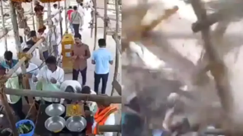 Five dead, several injured as temple roof collapses in Parbhani, Maharashtra