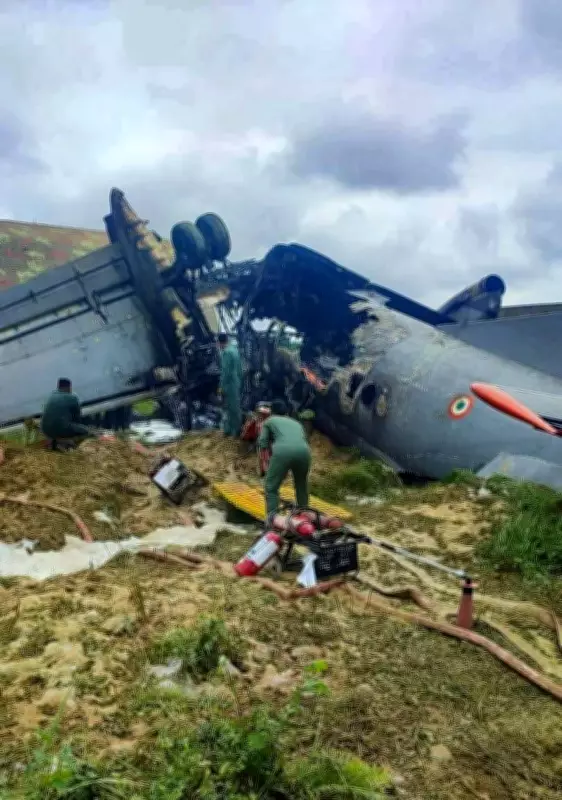 Five IAF Personnel Killed in AN-32 Crash in Assam, Co-pilot Survives