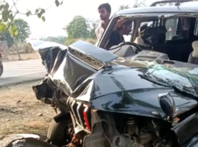 Five of family killed as SUV hits tree in Jharkhand's Simdega
