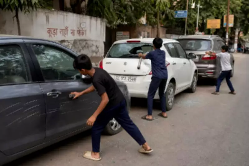 Five Vandals Damage Four Vehicles in Pune's Lohegaon Area