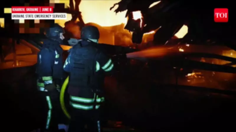 Four Killed, Ten Wounded in Russian Strikes on Kharkiv Region