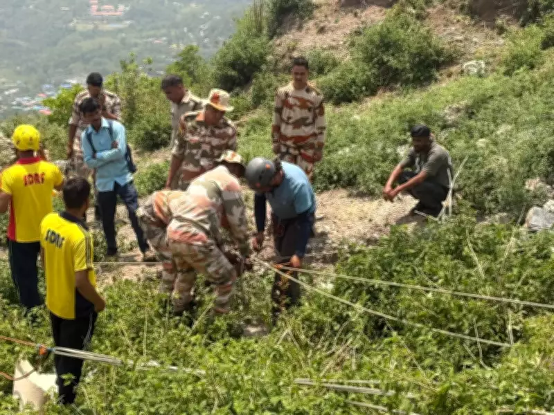 Four Tourists Killed as Car Plunges 500m into Gorge Near Mussoorie