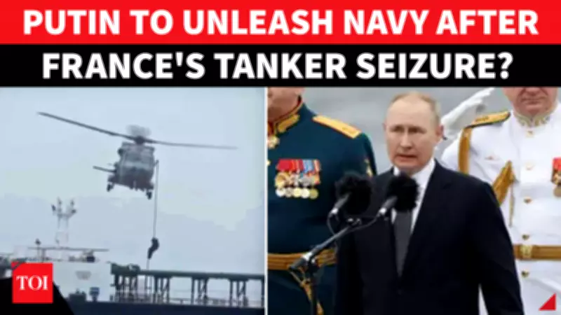 France Detains Russian Tanker, Kremlin Fumes Over 'Piracy'