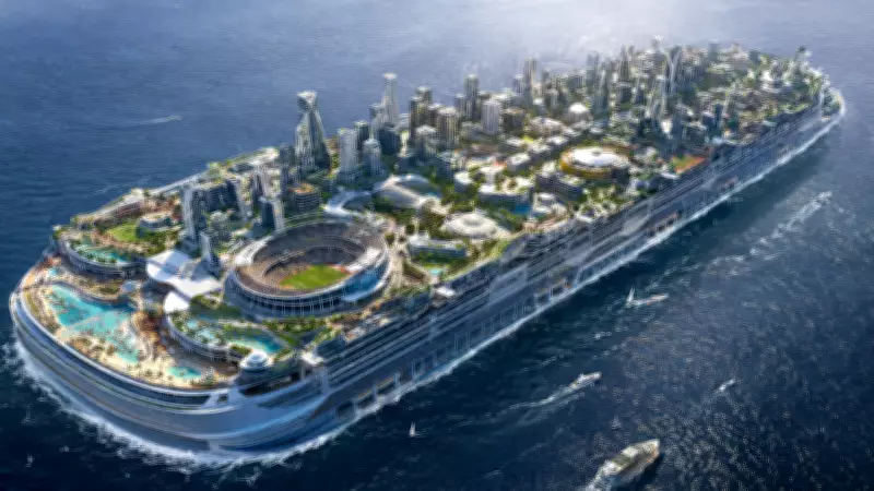 Freedom Ship: $16 Billion Floating City for 80,000 People