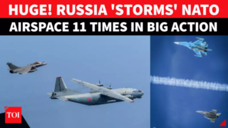 French Rafale Fighters Intercept Russian Warplanes in Baltic Skies
