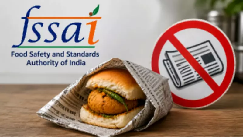FSSAI Warns Vendors Against Using Newspapers for Food Wrapping