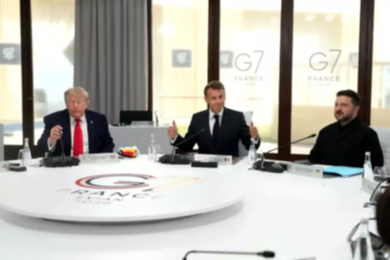 G7 Leaders Push Ukraine Agenda as Trump Shifts Focus from Iran