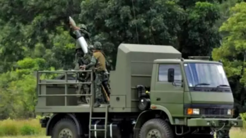 Garudastra 120mm mortar system tested with precision smart shells