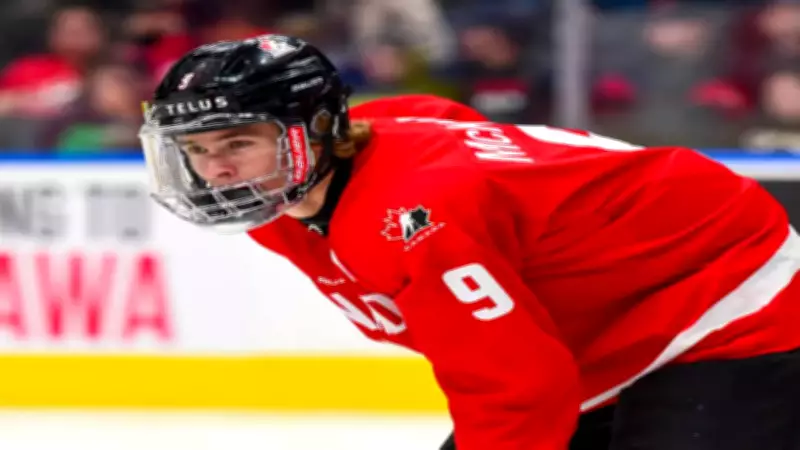 Gavin McKenna Opens Up on Joining Maple Leafs as Top Draft Prospect