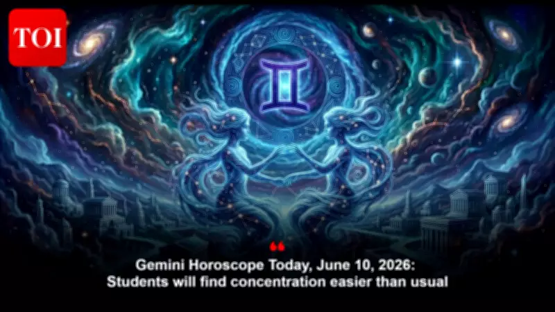 Gemini Horoscope Today: June 10, 2026 - Relief from Work and Family Worries