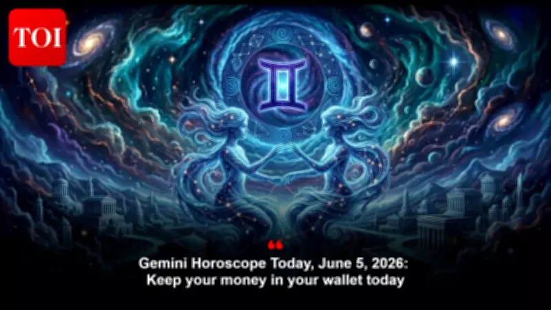 Gemini Horoscope Today: June 5, 2026 – Slow Down and Stay Alert