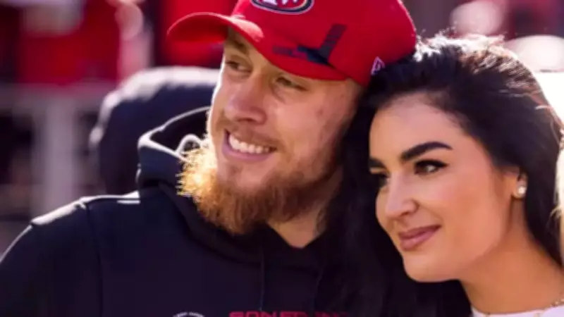 George Kittle's Epic Reaction to Wife Claire's SI Swimsuit Runway Walk