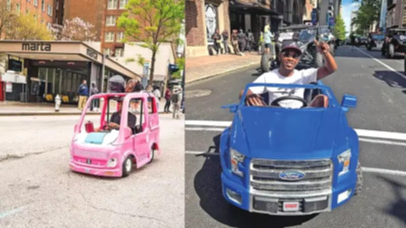 Georgia Man Builds 55 MPH Barbie Car From Abandoned Toy, Costs $3 to Refuel