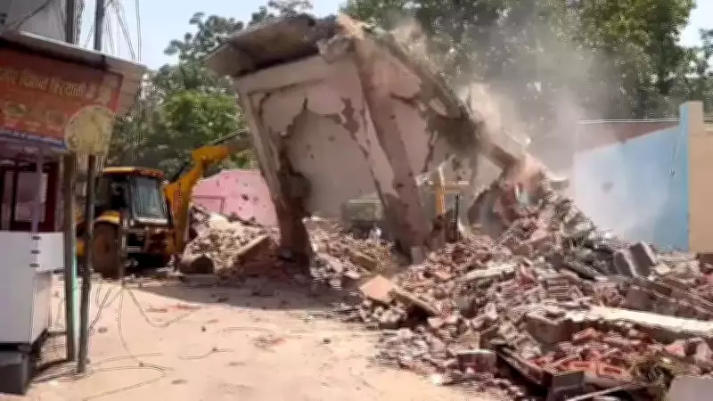 Ghaziabad Demolishes 14 Illegal Shops, Imposes Rs 2.2 Crore Penalty