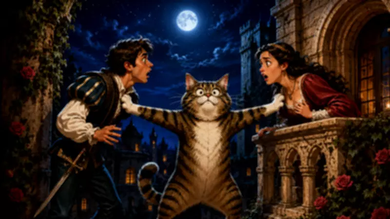 Ginger Cat Steals Show During Romeo and Juliet Ballet in Turkey