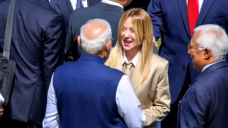 Giorgia Meloni calls herself and PM Modi 'most famous couple on Instagram' at G7