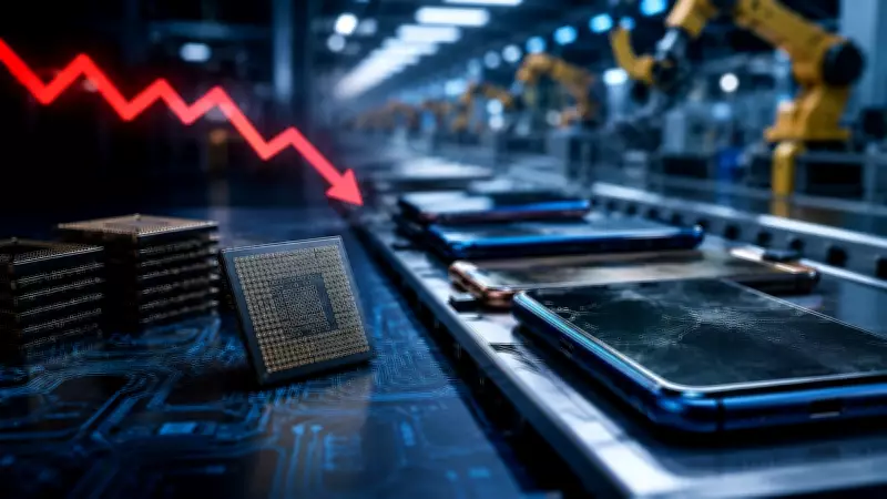 Global smartphone shipments to drop 13.9% in 2024 due to chip shortage