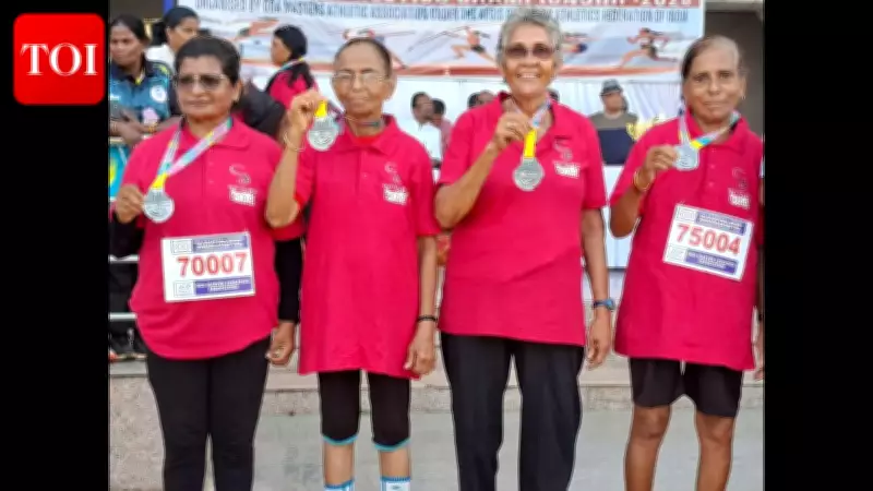 Goa Crowned Team Champions at National Women Masters Athletics Championship