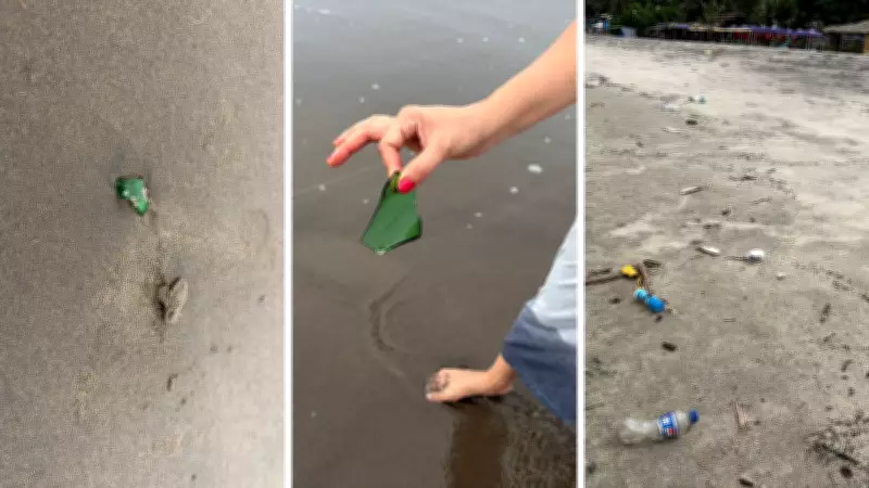 Goa Morjim Beach Glass Discovery Sparks Online Safety Debate
