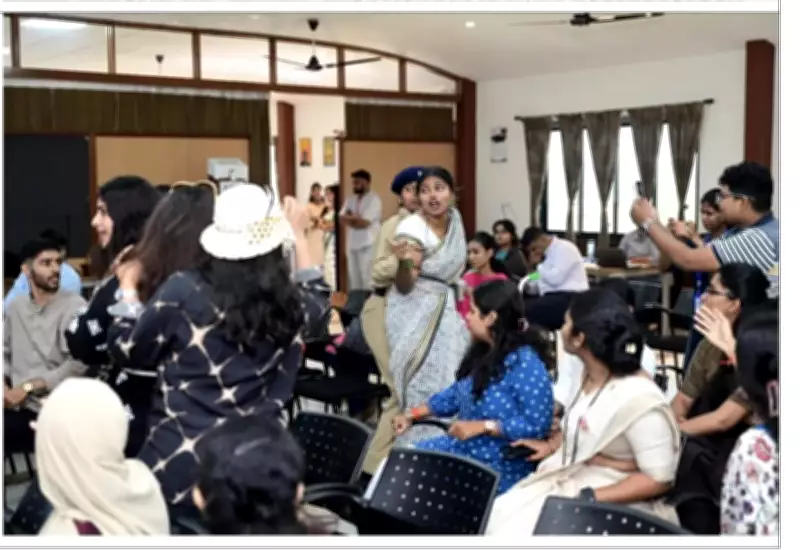 Goa Students Gain Hands-On Democracy Experience in Mock Gram Sabha