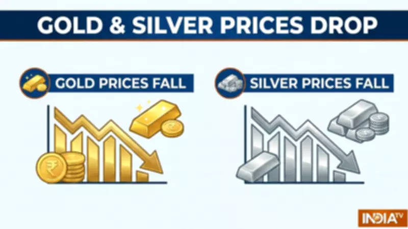Gold Falls Over 1% on MCX; Silver Slips Over ₹7,000