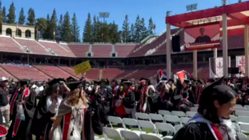 Google CEO Sundar Pichai faces boos, student walkout at Stanford University