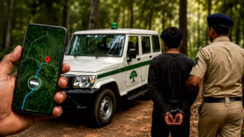 GPS Traces Stolen Forest Department Vehicle; Youth Arrested Within Hours
