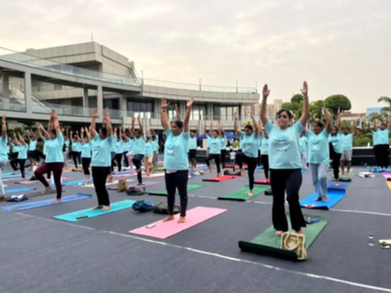 Group 108 Hosts 'The Wellness Edit' at Grandthum on International Yoga Day