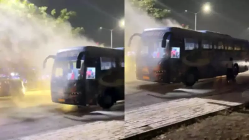 Gujarat Titans team bus suffers short circuit after IPL final loss, players safe