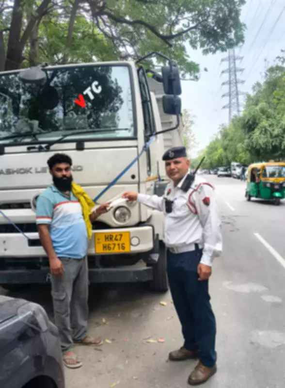 Gurugram Traffic Police Issue Over 13,000 Challans in One Week