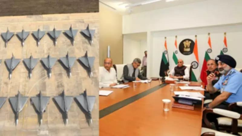 HAL Produces 12 Tejas Mk1A Fighter Jets, Rajnath Singh Reviews Progress