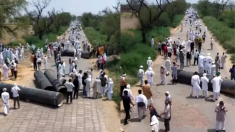 Hansi Police File FIR Against 31 Farmer Leaders Over Pipeline Protest
