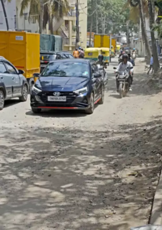 Haralur Road Woes: Bengaluru Commuters Brave Potholes, Sewage Daily
