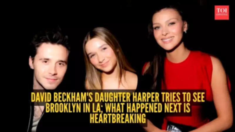 Harper Beckham's Unannounced Visit to Brooklyn's Empty LA Home Raises Eyebrows