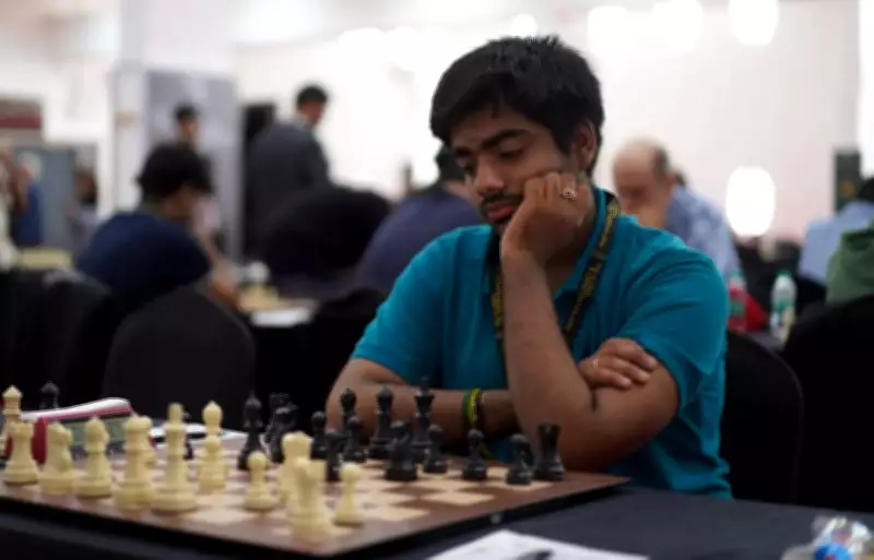 Harsh Suresh Holds Iniyan to Draw, National Champion Leads by a Point