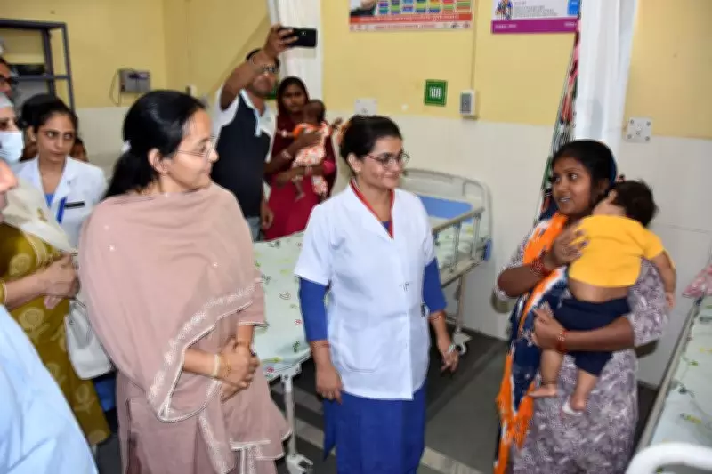 Haryana Child Rights Chairperson Reviews Healthcare and Welfare in Kaithal