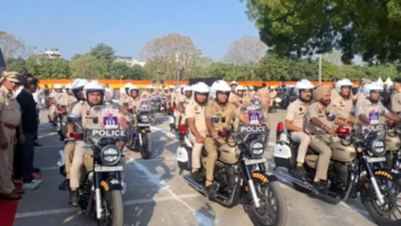 Haryana CM Flags Off 312 Emergency Response Vehicles in Gurugram
