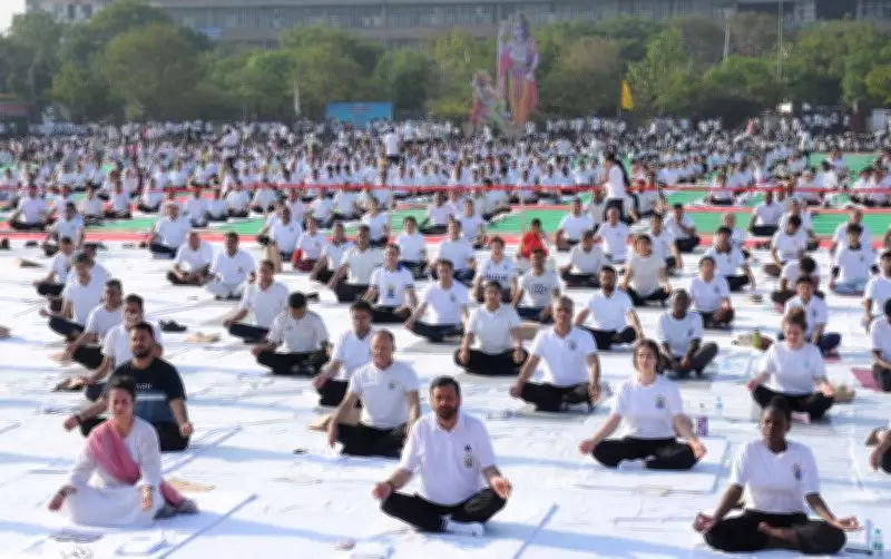 Haryana CM Saini announces yoga in school curriculum, mandatory in exams
